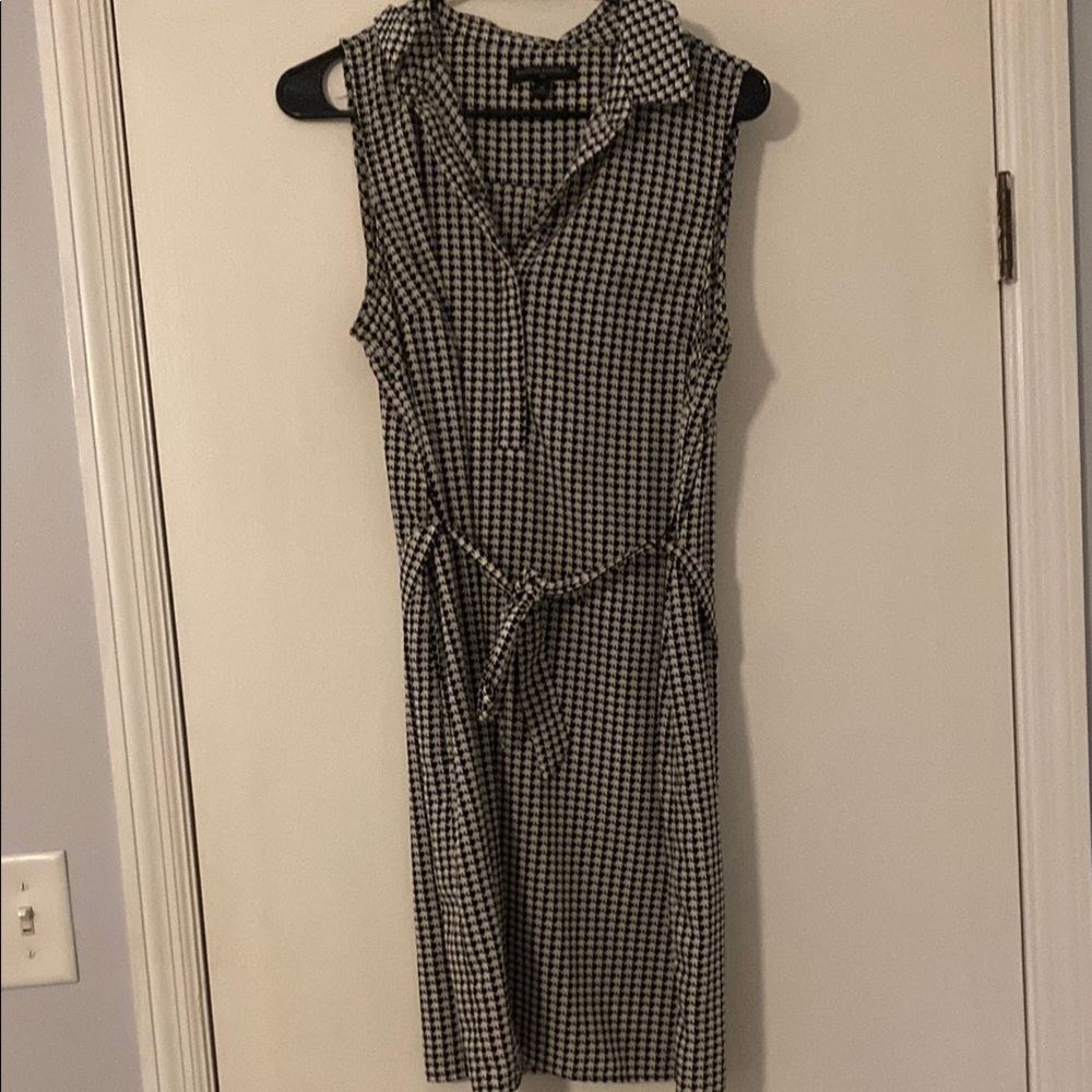 Banana Republic Black and White Dress